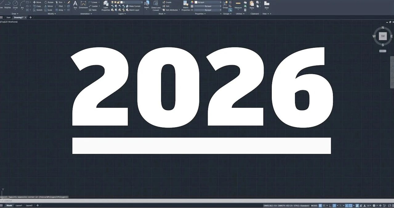 Autodesk AutoCAD 2026 İndir – Full PC ekran görüntüsü 1 İndir - TecRelax Ücretsiz Yazılım