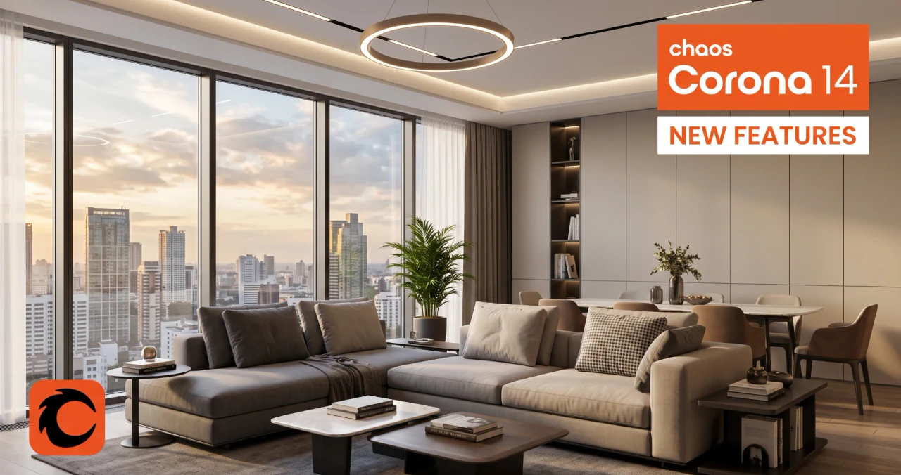 Chaos Corona 14 İndir – v14.1.2 for 3ds Max Full PC ekran görüntüsü 4 İndir - TecRelax Ücretsiz Yazılım