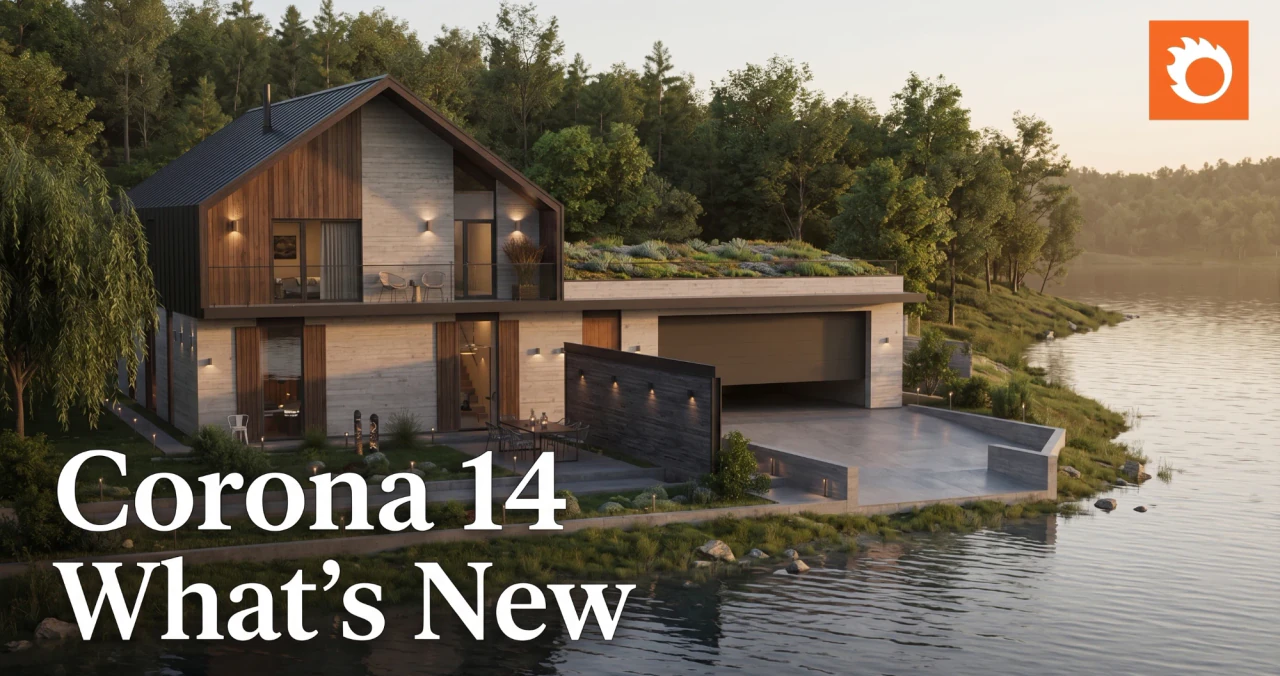 Chaos Corona 14 İndir – v14.1.2 for 3ds Max Full PC ekran görüntüsü 1 İndir - TecRelax Ücretsiz Yazılım