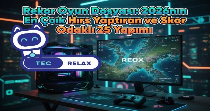 Rekor Oyun Dosyası: 2026'nın En Çok Hırs Yaptıran ve Skor Odaklı 25 Yapımı
