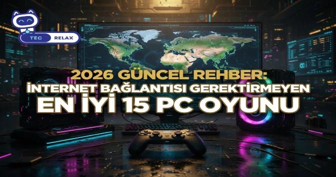 2026 Güncel Rehber: İnternet Bağlantısı Gerektirmeyen En İyi 15 PC Oyunu