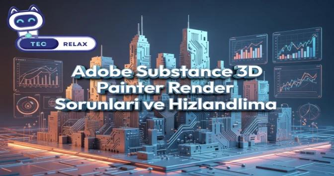 Adobe Substance 3D Painter Render Sorunları ve Hızlandırma