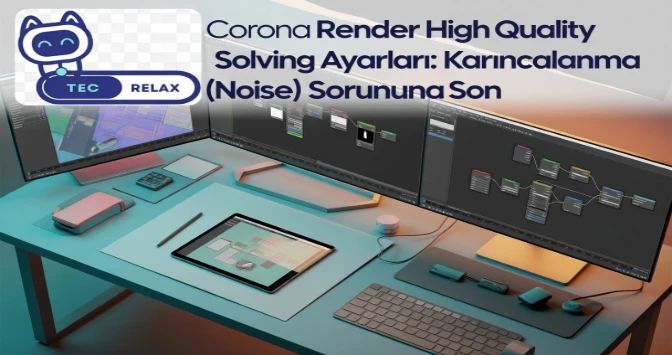 Corona Render High Quality Solving Ayarları: Karıncalanma (Noise) Sorununa Son