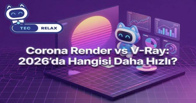 Corona Render vs V-Ray: 2026'da Hangisi Daha Hızlı?