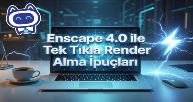Enscape 4.0 ile Tek Tıkla Render Alma İpuçları