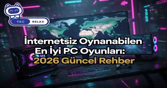 İnternetsiz Oynanabilen En İyi PC Oyunları: 2026 Güncel Rehber