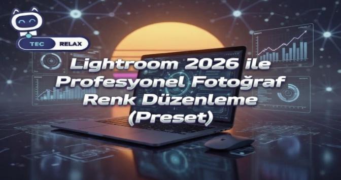 Lightroom 2026 ile Profesyonel Fotoğraf Renk Düzenleme (Preset)