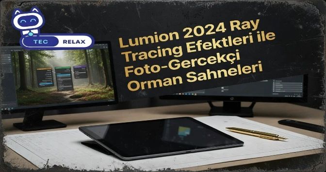 Lumion 2024 'Ray Tracing' Efektleri ile Foto-Gerçekçi Orman Sahneleri
