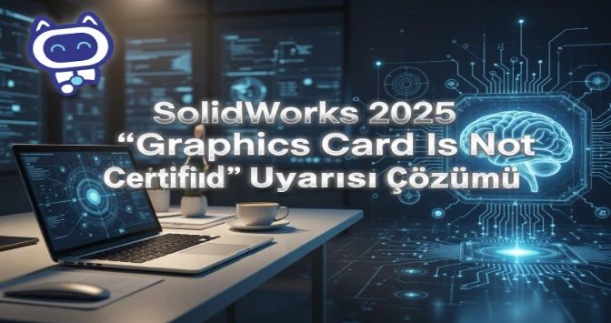 SolidWorks 2025 "Graphics Card Is Not Certified" Uyarısı Çözümü