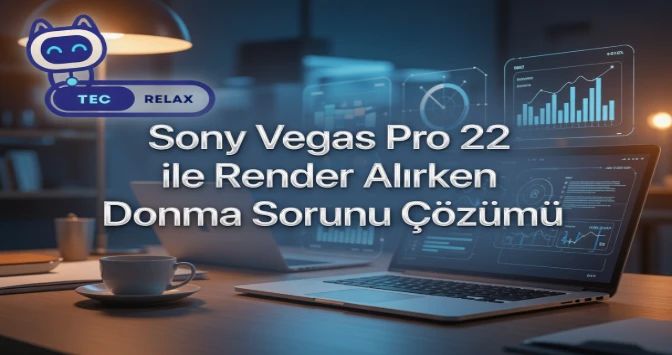 Sony Vegas Pro 22 ile Render Alırken Donma Sorunu Çözümü