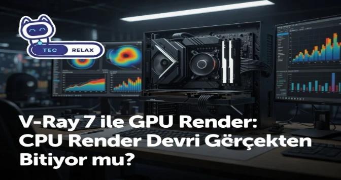 V-Ray 7 ile GPU Render: CPU Render Devri Gerçekten Bitiyor mu?