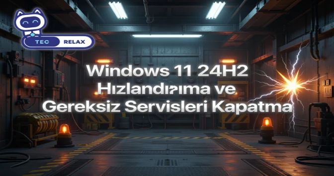 Windows 11 24H2 Hızlandırma ve Gereksiz Servisleri Kapatma