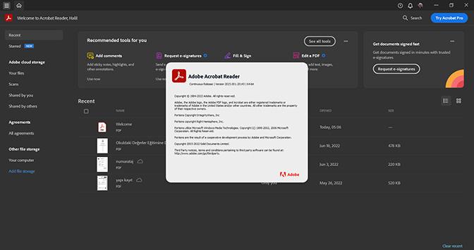 Adobe Acrobat Pro DC 2025 İndir – Full Türkçe v2025.001.20997 ekran görüntüsü İndir - TecRelax Ücretsiz Yazılım