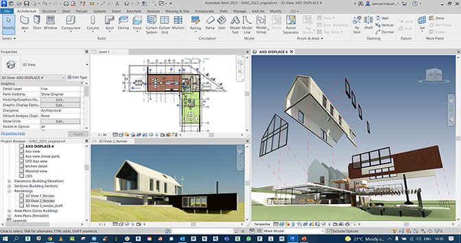 Autodesk Revit 2022 İndir – Full v2022.1.3 Türkçe (Win-x64) ekran görüntüsü İndir - TecRelax Ücretsiz Yazılım